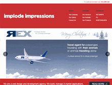 Tablet Screenshot of implodeimpressions.com